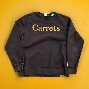 Carrots By Anwar LRG Lifted Research Sweatshirt Pullover Black Sz L Pre Owned